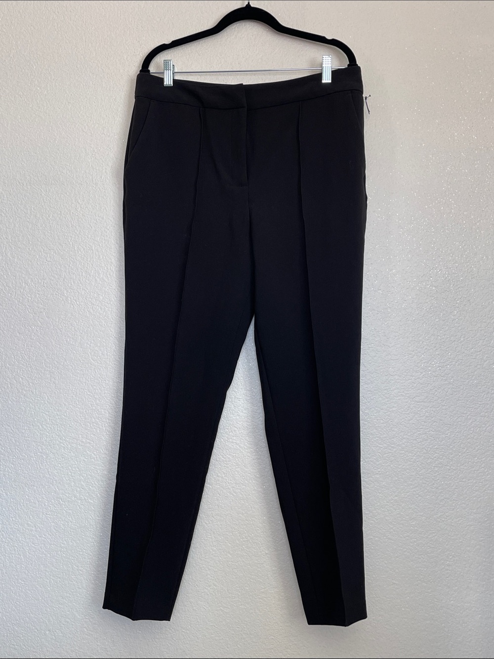 Classic Women's Black Tailored Dress Pants